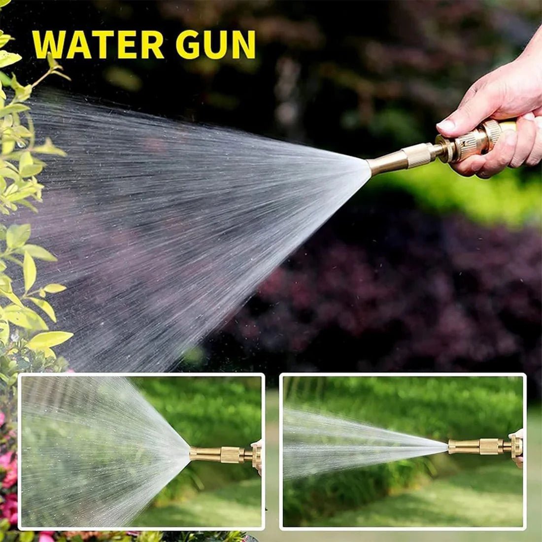 Comforzo's Brass High Pressure Water Spray Gun Nozzle - Comforzo