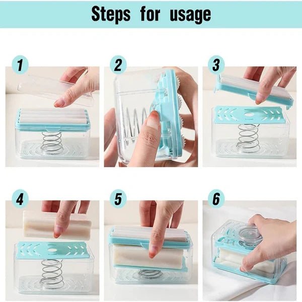 comforzo's GlideWash Roller Soap Holder - Comforzo