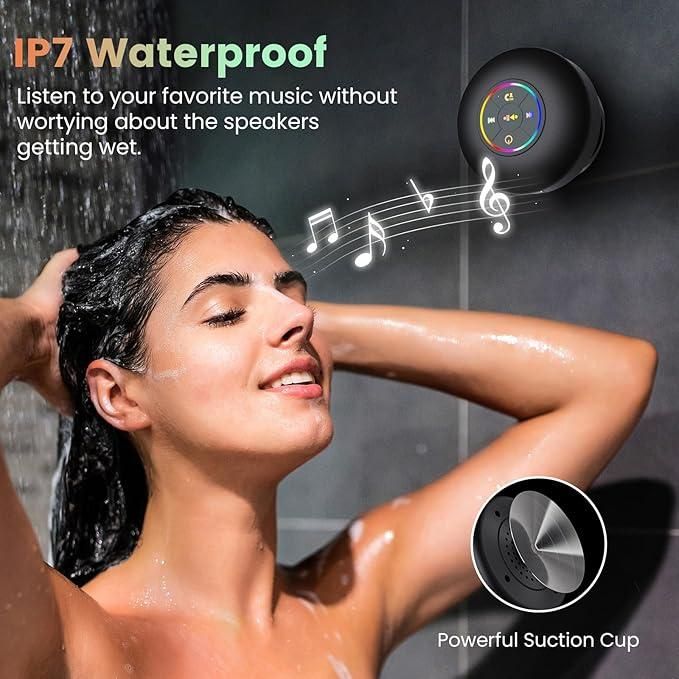Large Suction Cup Waterproof Bluetooth Speaker - Comforzo