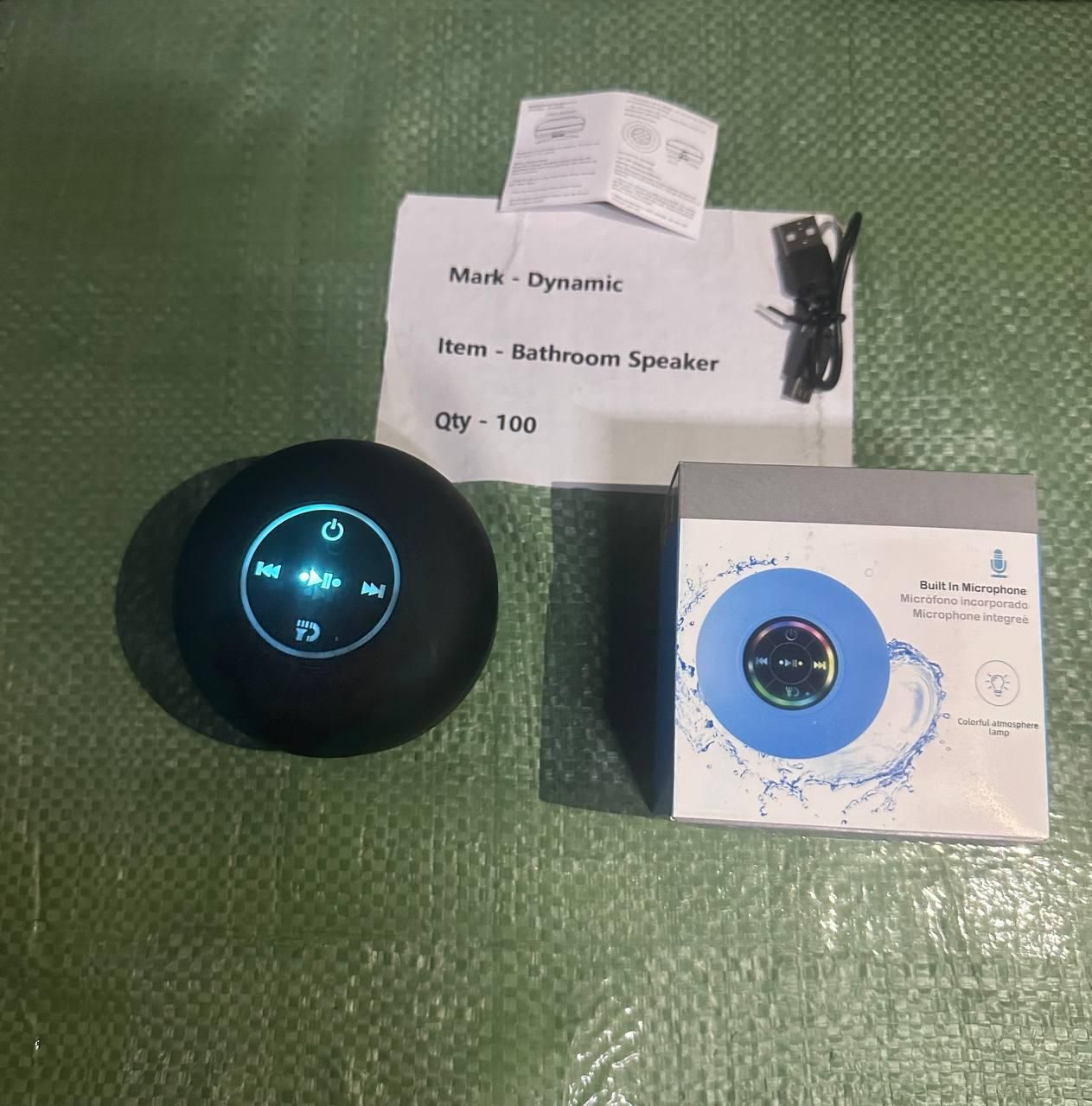 Large Suction Cup Waterproof Bluetooth Speaker - Comforzo