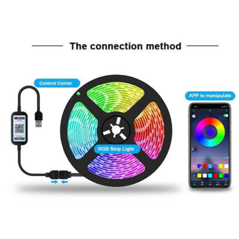 LED bluetooth APP RGB light strip - Comforzo