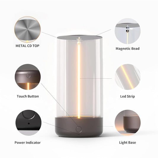 Magnetic lamp light - Comforzo