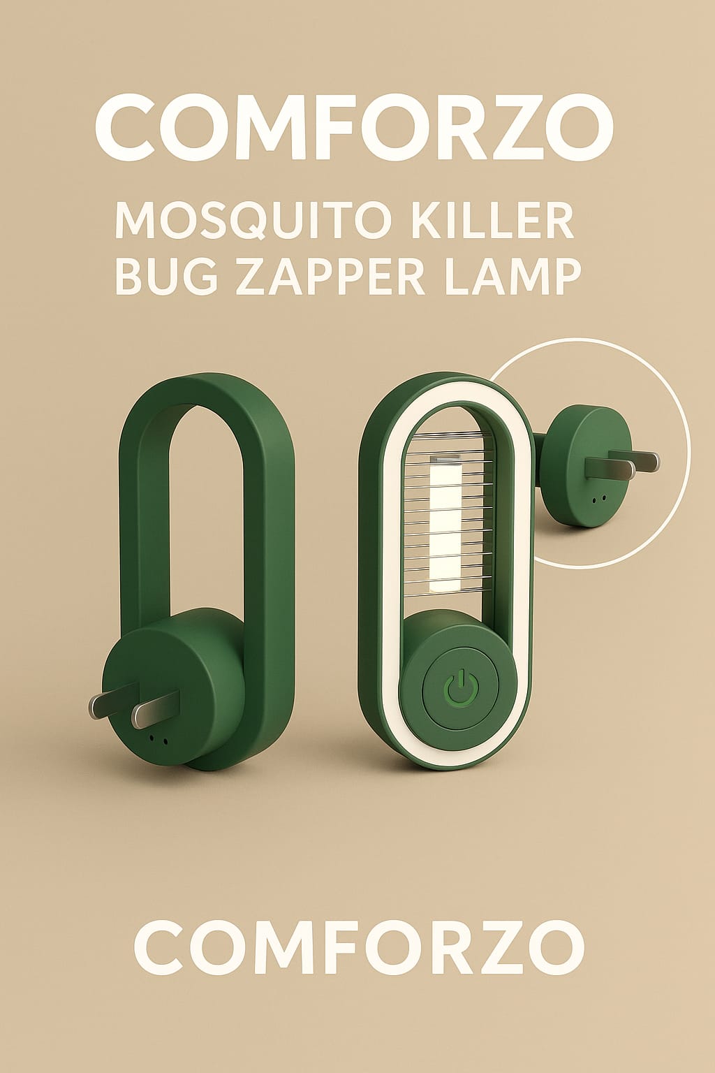 Mosquito Killer Bug Zapper Lamp - Comforzo