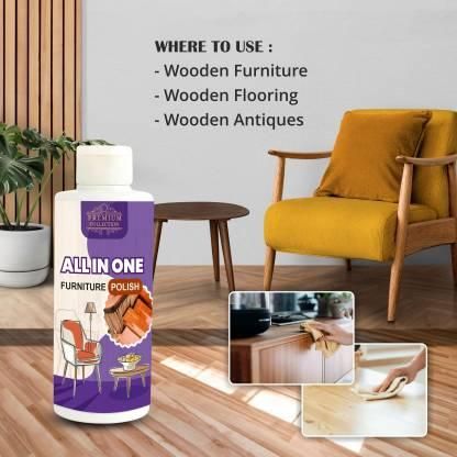 Polish Furniture Cleaner Shiner Floor Coating Paint Wood 100ML (Pack of 3) - Comforzo