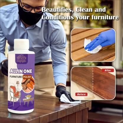 Polish Furniture Cleaner Shiner Floor Coating Paint Wood 100ML (Pack of 3) - Comforzo