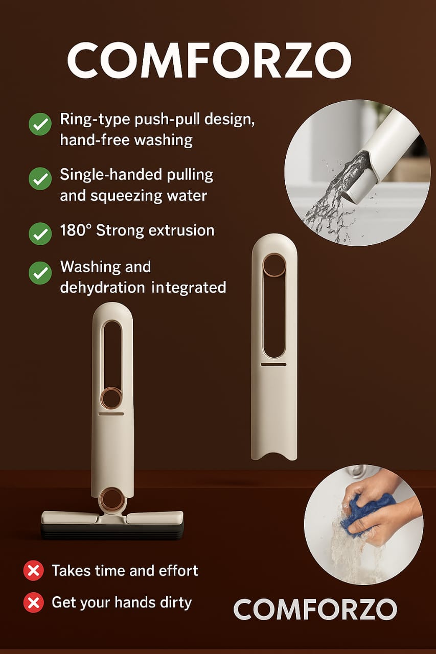 Portable Mini Mop Tools - Comforzo