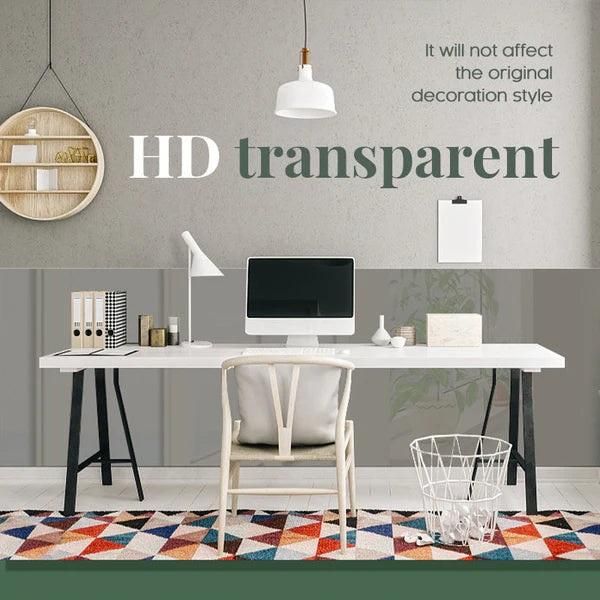 Self - Adhesive Transparent Electrostatic Wall Protection Film Buy 1 Get 1 Free - Comforzo