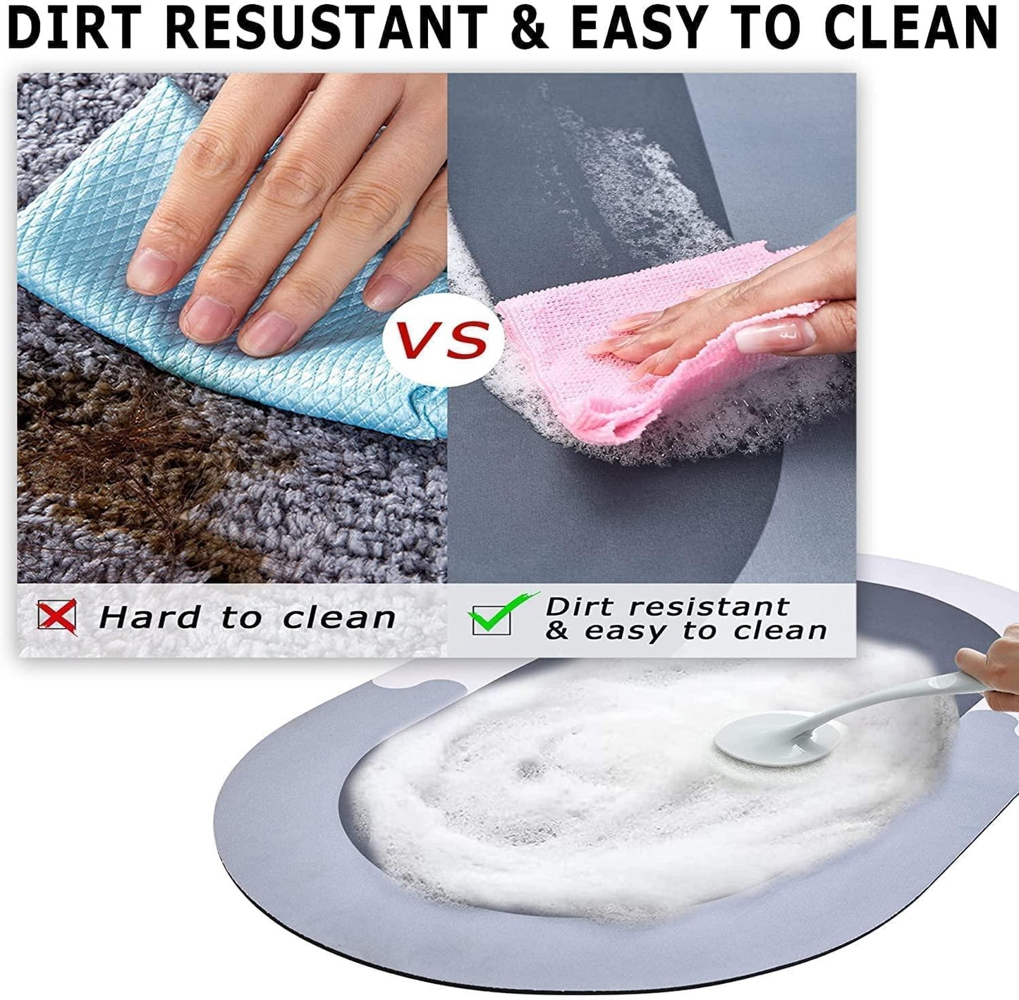 Super Absorbent Bath Floor Mat - Comforzo