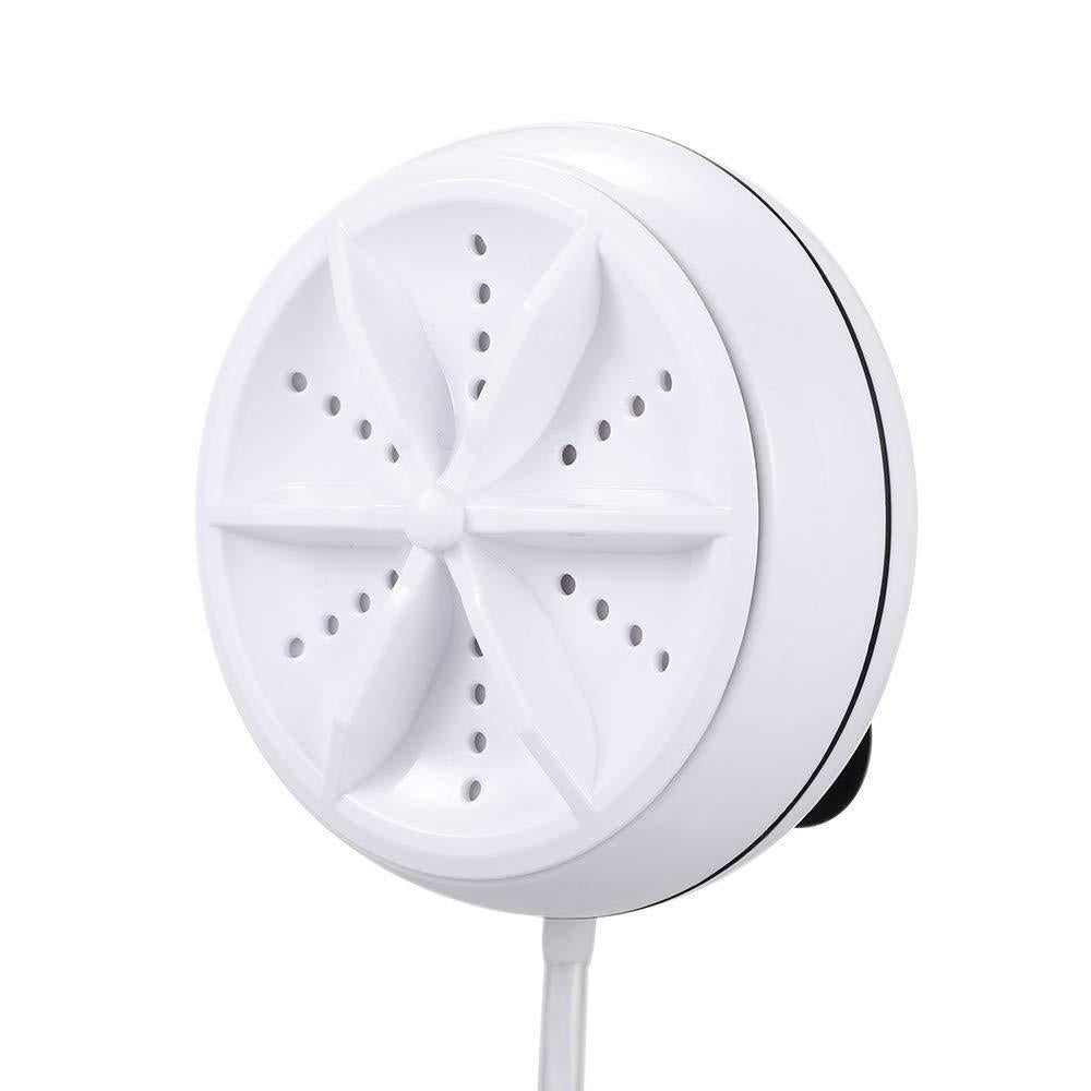 2In1 Mini Washing Machine Portable Rotating Ultrasonic Turbine Washer - Comforzo