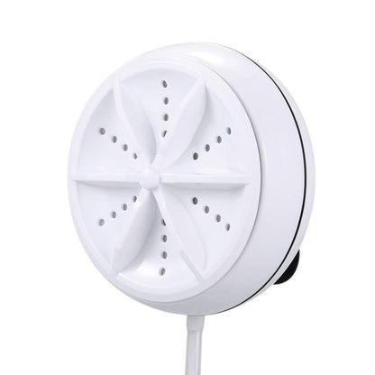2In1 Mini Washing Machine Portable Rotating Ultrasonic Turbine Washer - Comforzo