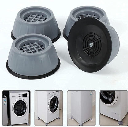 BUY 2 GET 2 FREE !!!!!! Anti Vibration Pad - Anti - vibration Pads For Washing Machine - 2 Pcs Shock Proof Feet For Washer ? Dryer, Great For Home, Laundry Room, Kitchen, Washer, Dryer, Table, Chair, Sofa, Bed (4 Units) - Comforzo