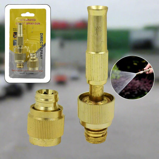 Comforzo's Brass High Pressure Water Spray Gun Nozzle - Comforzo