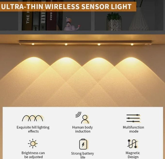 LED PIR Motion Sensor Cabinet With USB Rechargeble - Comforzo