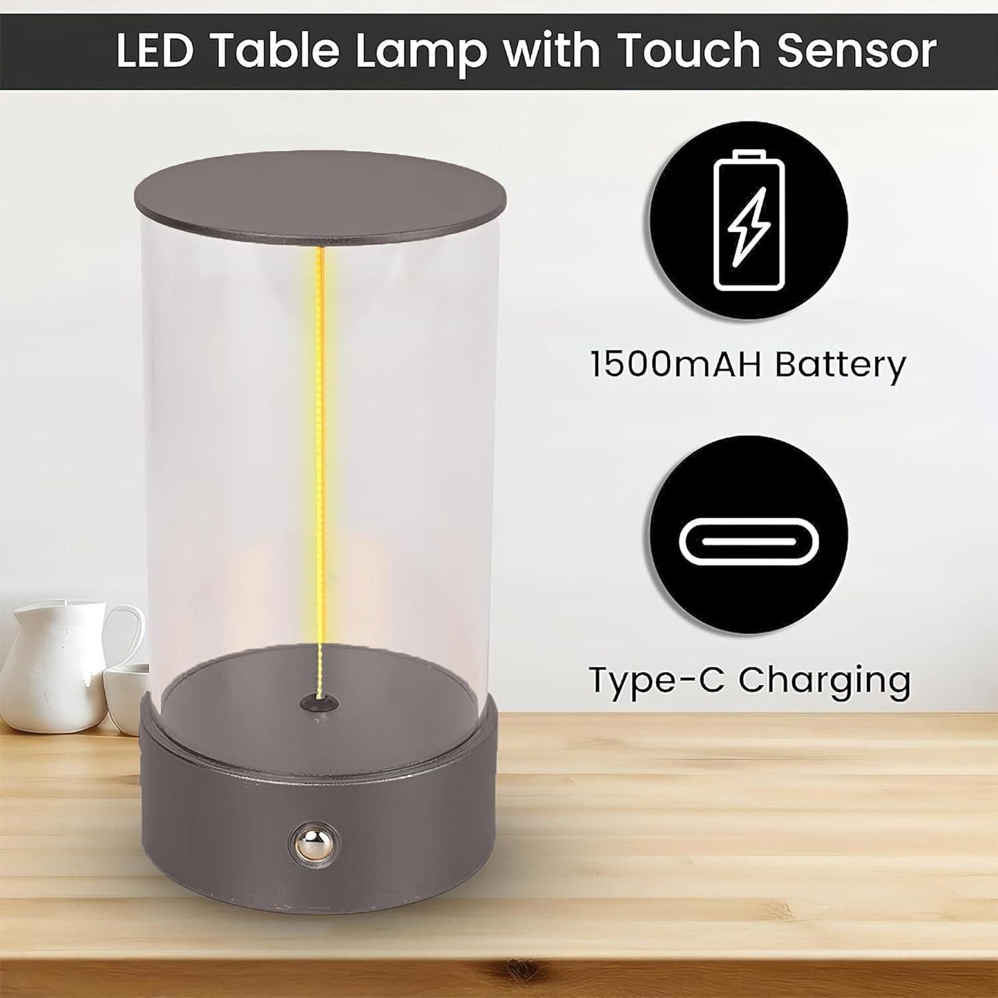 Magnetic lamp light - Comforzo