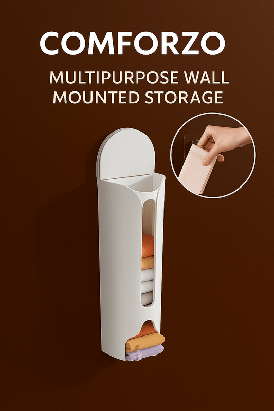 Multipurpose Wall - Mounted Cabinet Storage Organizer - Comforzo