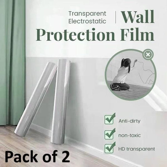 Self - Adhesive Transparent Electrostatic Wall Protection Film Buy 1 Get 1 Free - Comforzo