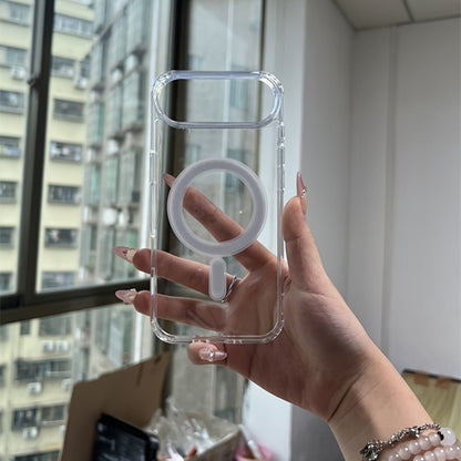 Slim Transparent MagSafe Case with Air Cushion Safety - Comforzo