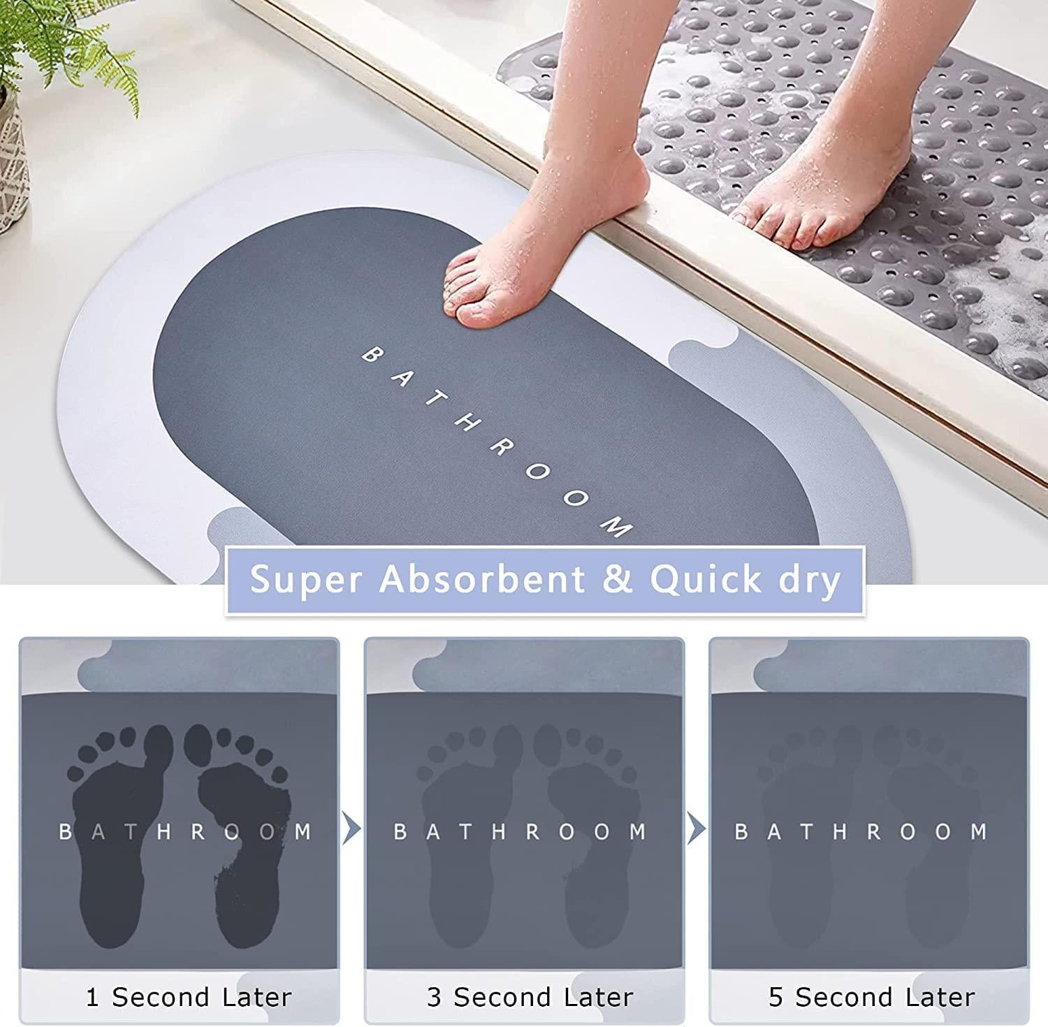 Super Absorbent Bath Floor Mat - Comforzo