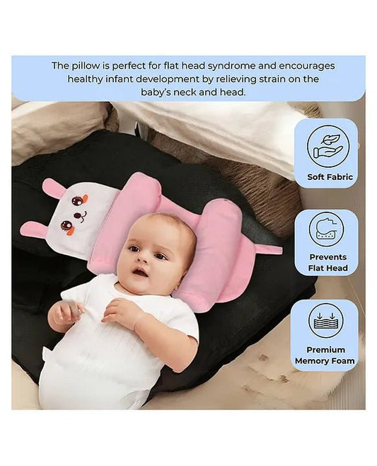 Voidrop Head Guard Mustard Rai Pillow for Newborn Baby - Assorted Colour - Comforzo