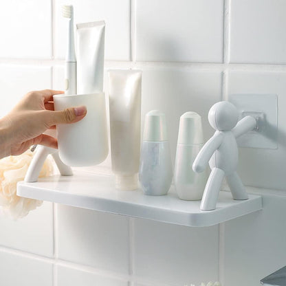Wall Hanging Bathroom Shelf Storage Rack BUY 1 GET 1 FREE!!!!! - Comforzo