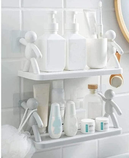 Wall Hanging Bathroom Shelf Storage Rack BUY 1 GET 1 FREE!!!!! - Comforzo